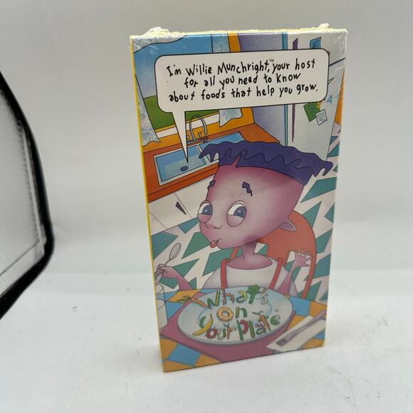 McDonalds 90s VHS Tape what's on your plate willie munchwright - Picture 2 of 7